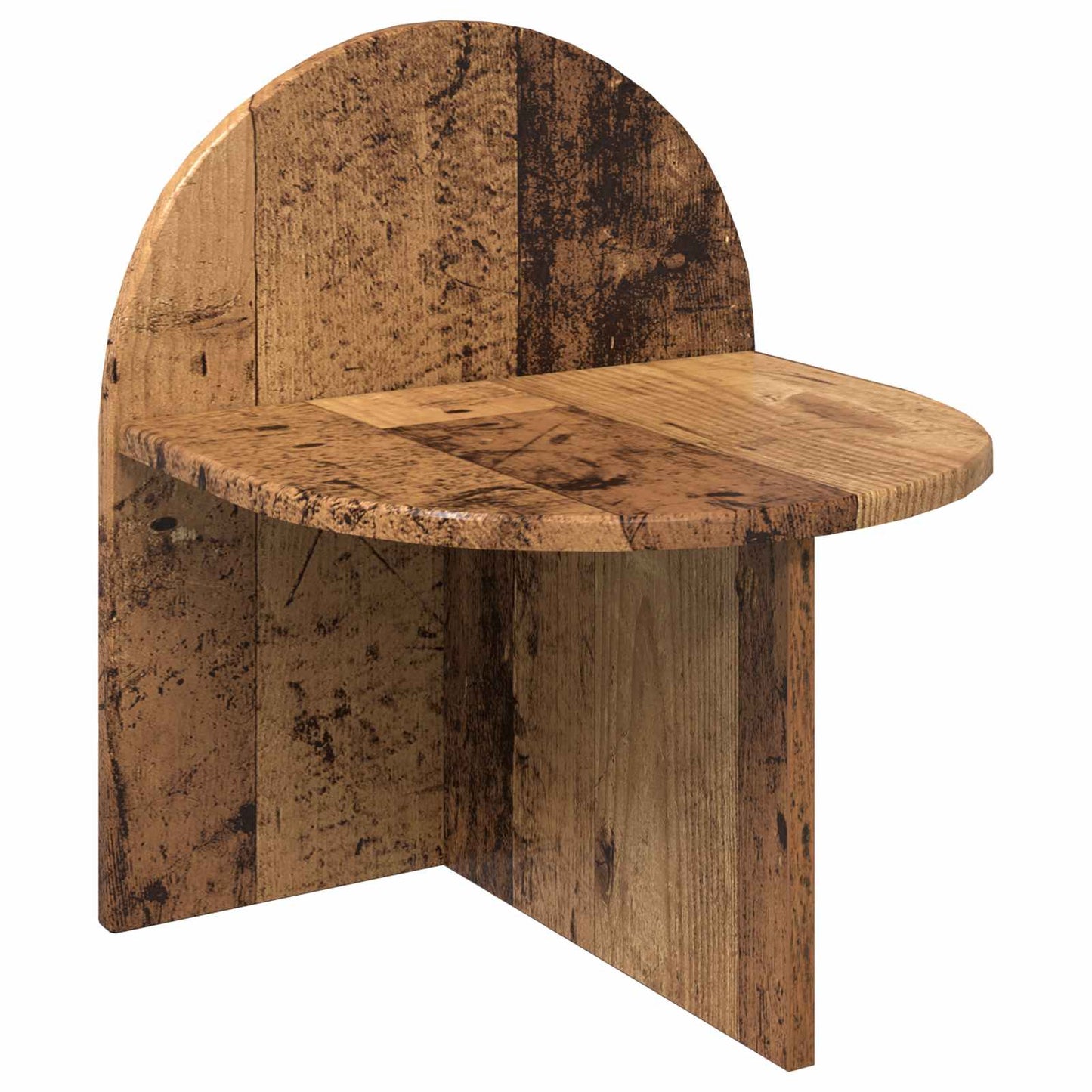 vidaXL Bedside Table Old Wood 40 x 35.5 x 45.5 cm Engineered Wood