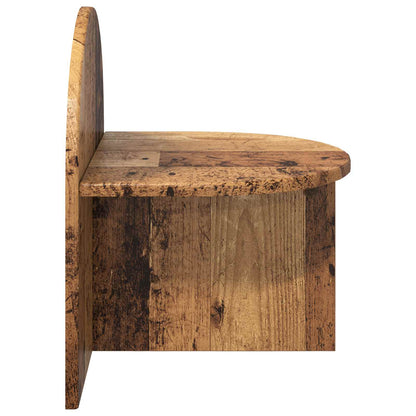 vidaXL Bedside Table Old Wood 40 x 35.5 x 45.5 cm Engineered Wood