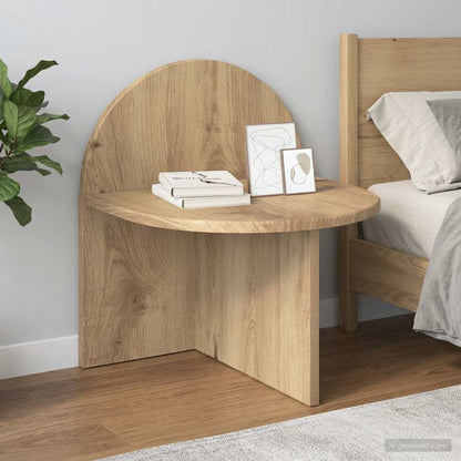 vidaXL Bedside Table 2 pcs Artisan Oak 40 x 35.5 x 45.5 cm
