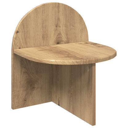 vidaXL Bedside Table 2 pcs Artisan Oak 40 x 35.5 x 45.5 cm