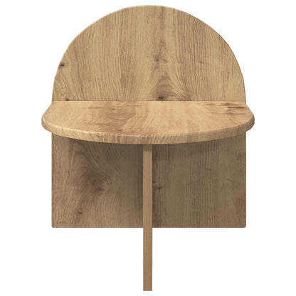vidaXL Bedside Table 2 pcs Artisan Oak 40 x 35.5 x 45.5 cm