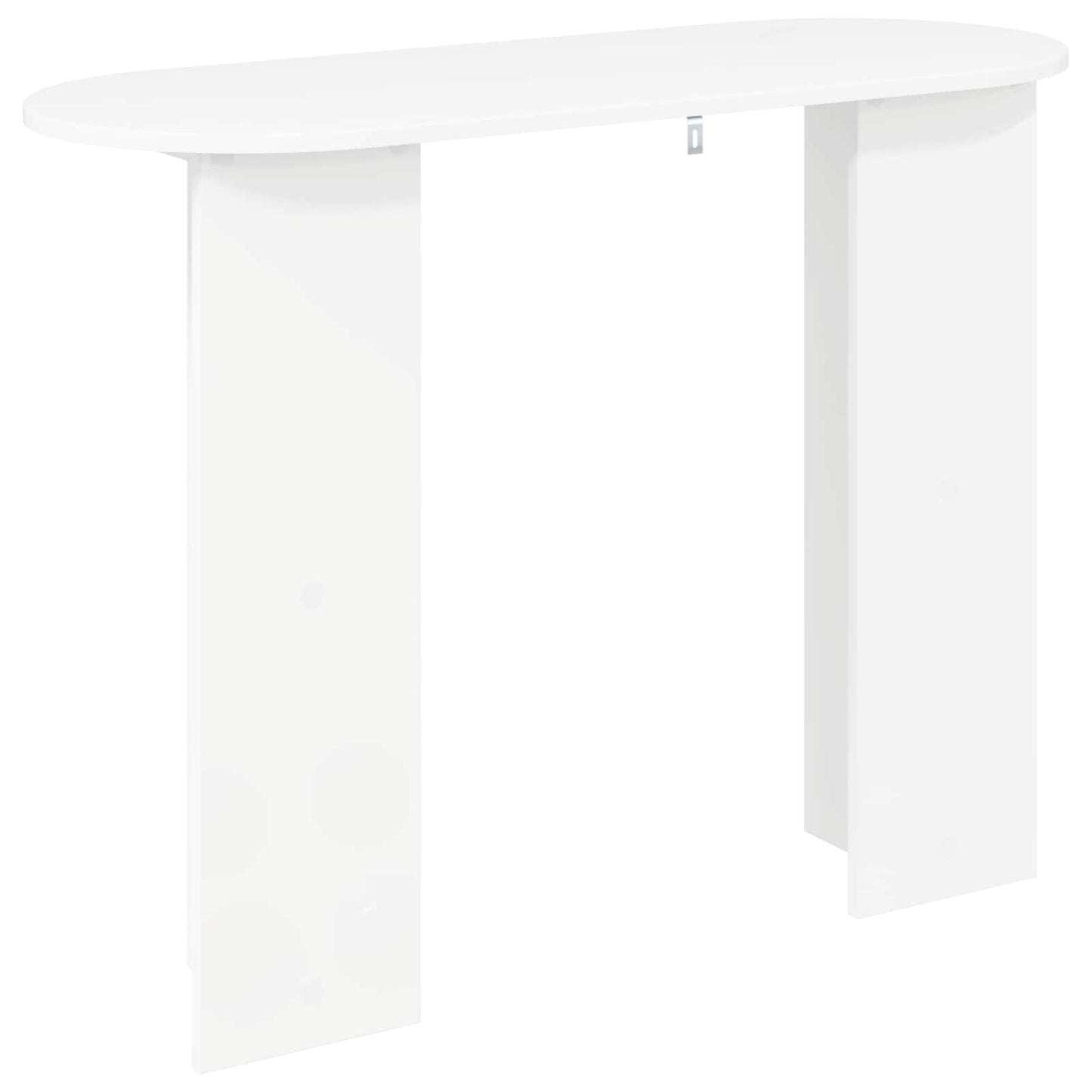 vidaXL Console Table White 100 x 39.5 x 75 cm Engineered Wood
