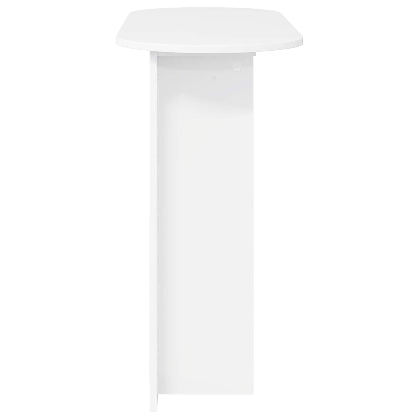 vidaXL Console Table White 100 x 39.5 x 75 cm Engineered Wood