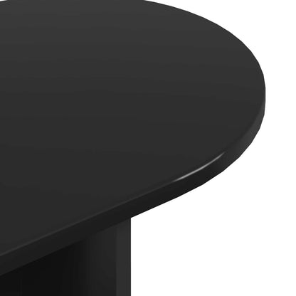 vidaXL Console Table Black Oak 100 x 39.5 x 75 cm Engineered Wood