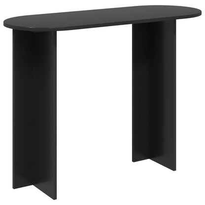 vidaXL Console Table Black 100 x 39.5 x 75 cm Engineered Wood