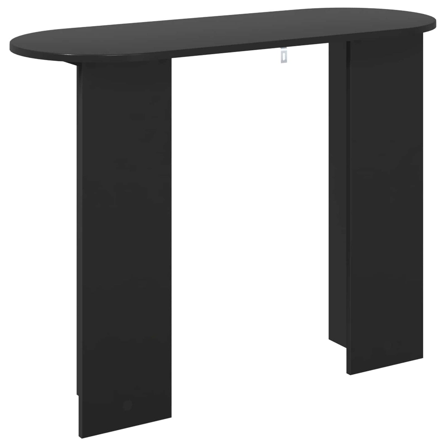 vidaXL Console Table Black Oak 100 x 39.5 x 75 cm Engineered Wood