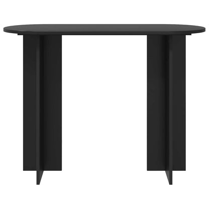 vidaXL Console Table Black Oak 100 x 39.5 x 75 cm Engineered Wood