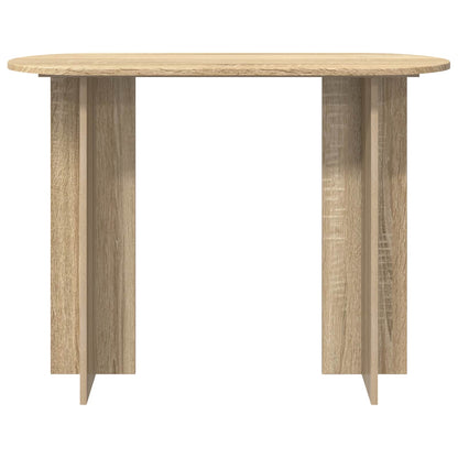 vidaXL Console Table Sonoma Oak 100 x 39.5 x 75 cm Engineered Wood