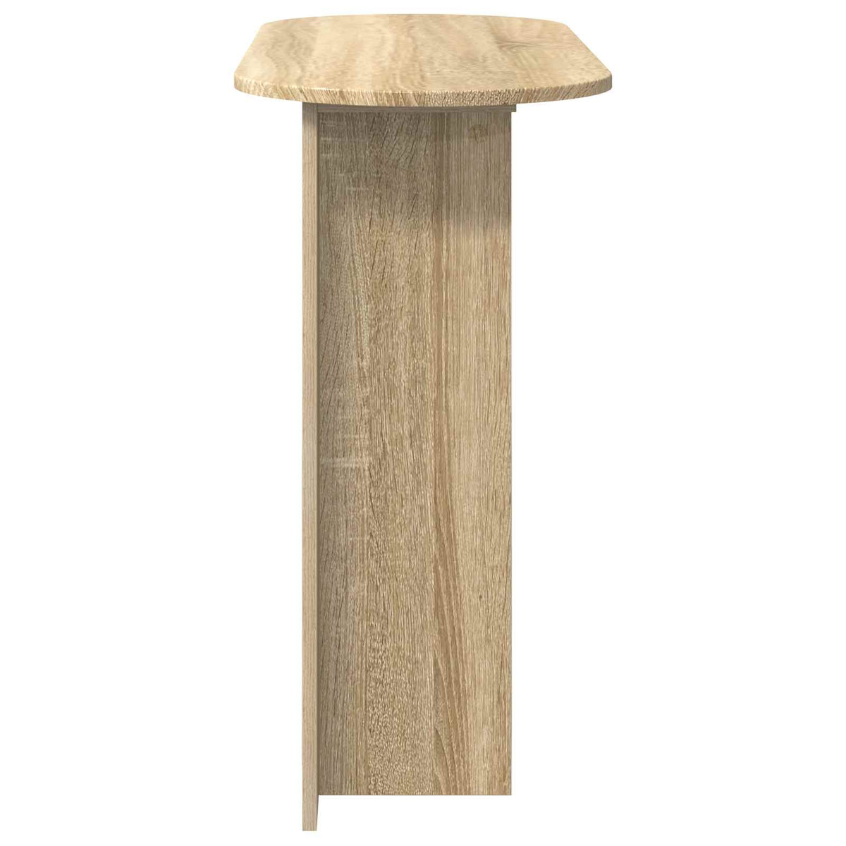 vidaXL Console Table Sonoma Oak 100 x 39.5 x 75 cm Engineered Wood
