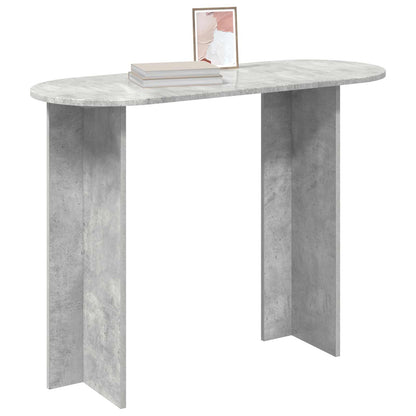 vidaXL Console Table Concrete Grey 100 x 39.5 x 75 cm Engineered Wood