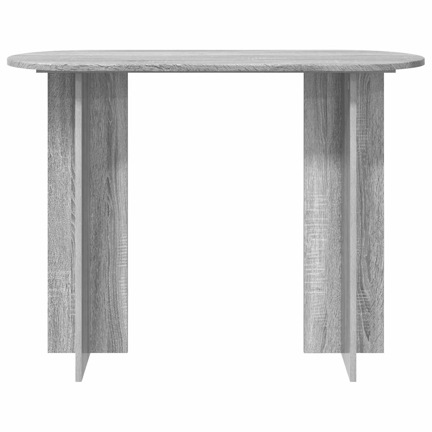 vidaXL Console Table Grey Sonoma 100 x 39.5 x 75 cm Engineered Wood