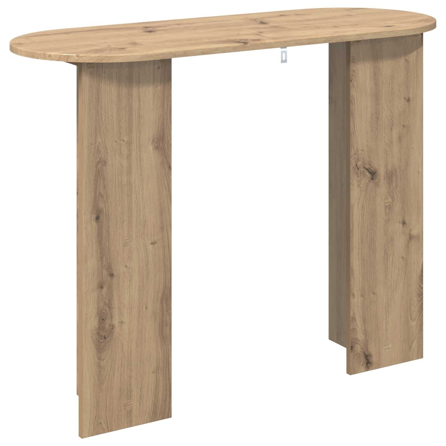 vidaXL Console Table Artisan Oak 100 x 39.5 x 75 cm Engineered Wood