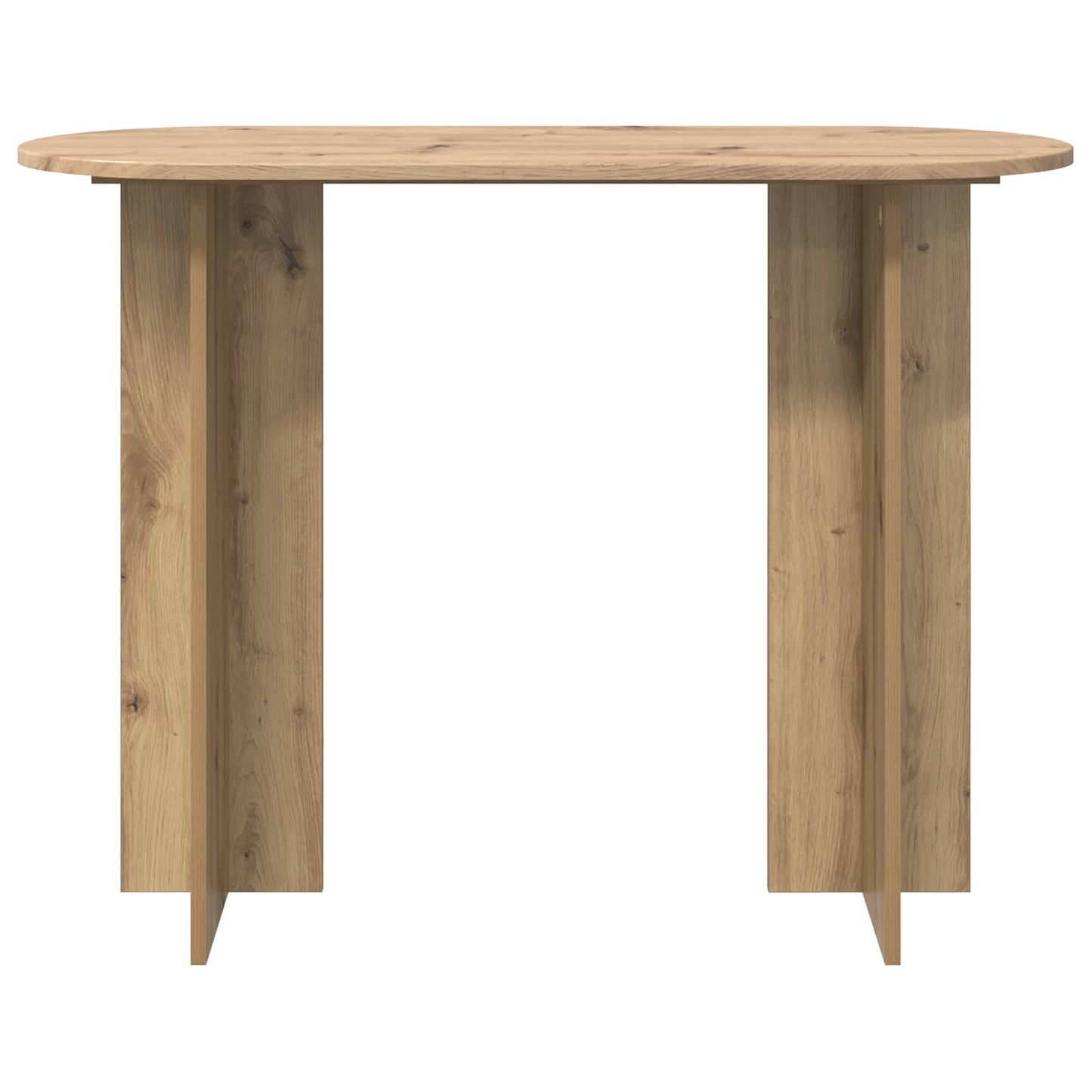 vidaXL Console Table Artisan Oak 100 x 39.5 x 75 cm Engineered Wood