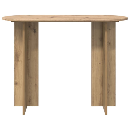 vidaXL Console Table Artisan Oak 100 x 39.5 x 75 cm Engineered Wood