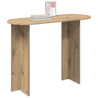 vidaXL Console Table Artisan Oak 100 x 39.5 x 75 cm Engineered Wood