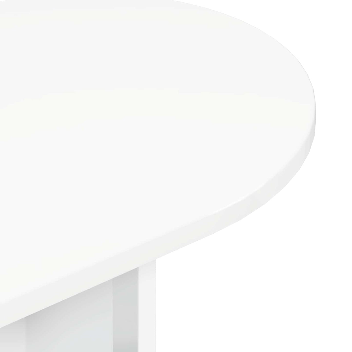 vidaXL Console Table White 100 x 39.5 x 75 cm Engineered Wood