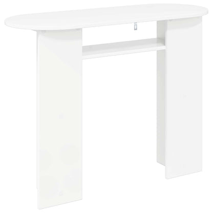 vidaXL Console Table White 100 x 39.5 x 75 cm Engineered Wood
