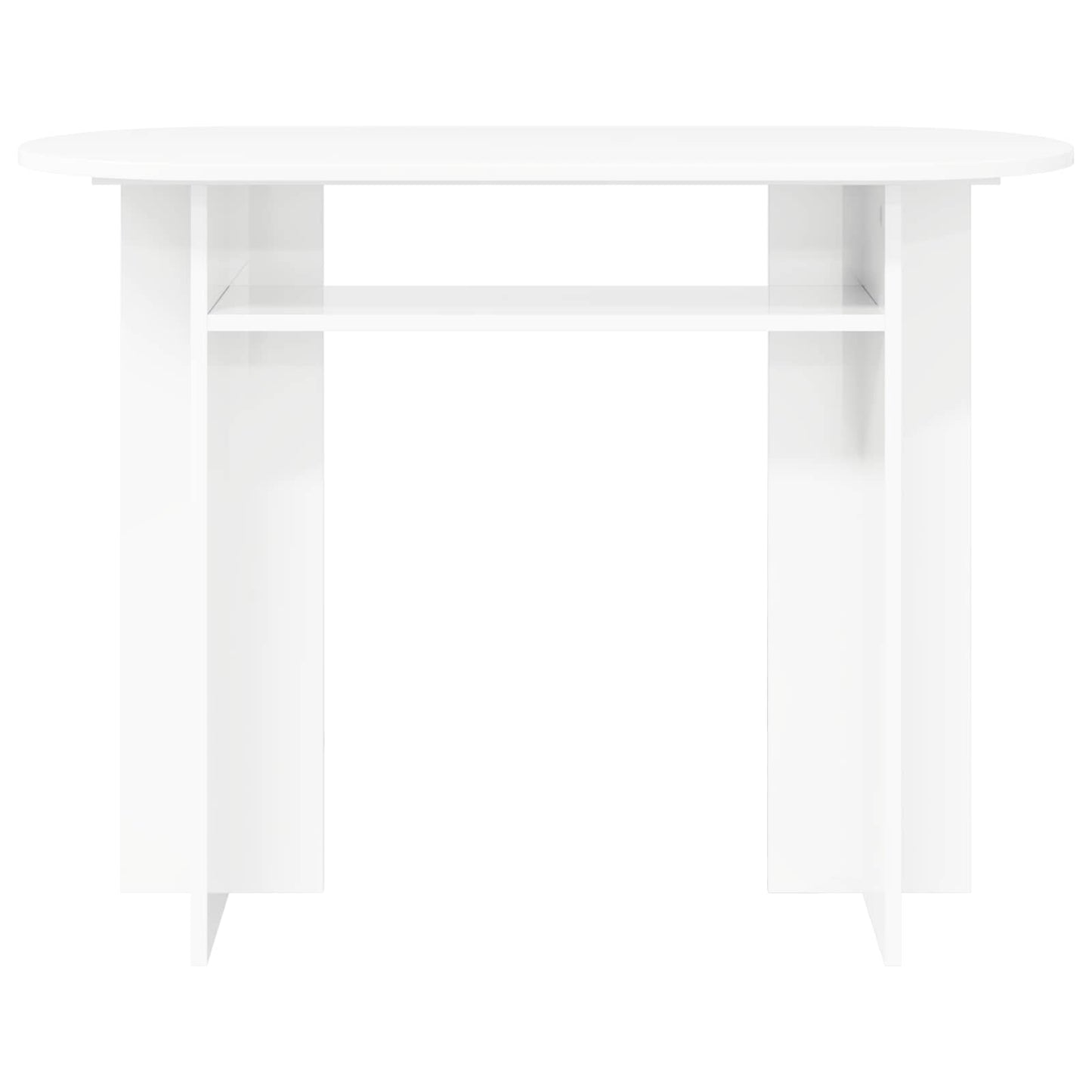 vidaXL Console Table White 100 x 39.5 x 75 cm Engineered Wood
