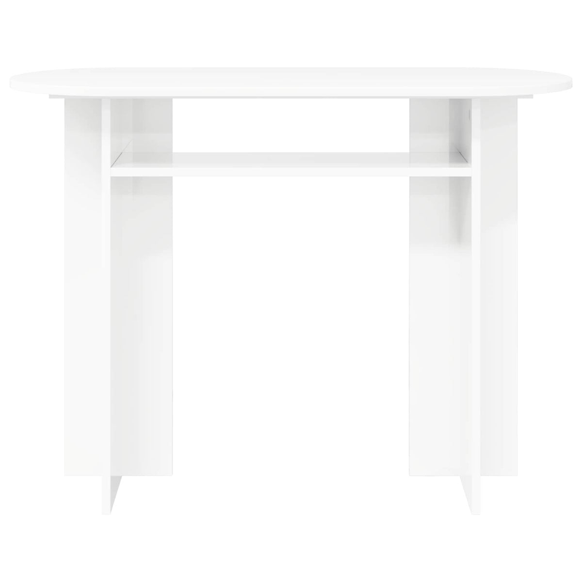 vidaXL Console Table White 100 x 39.5 x 75 cm Engineered Wood
