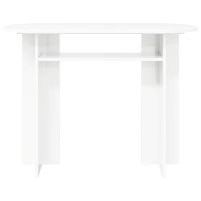 vidaXL Console Table White 100 x 39.5 x 75 cm Engineered Wood