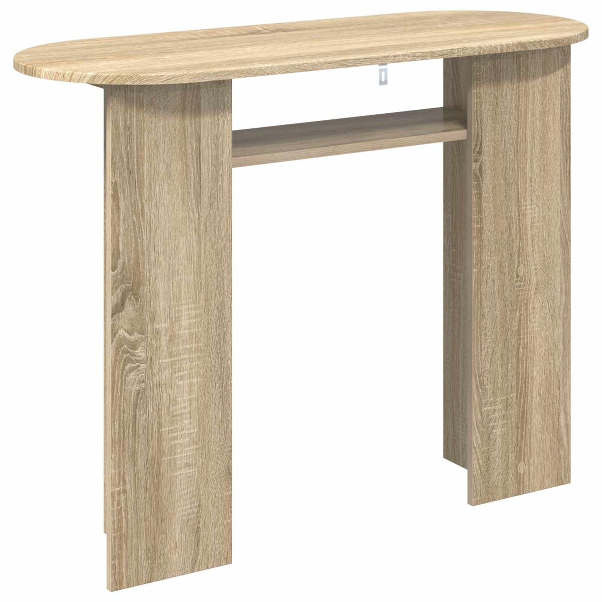 vidaXL Console Table Sonoma Oak 100 x 39.5 x 75 cm Engineered Wood