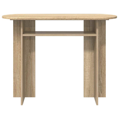 vidaXL Console Table Sonoma Oak 100 x 39.5 x 75 cm Engineered Wood