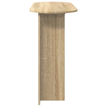 vidaXL Console Table Sonoma Oak 100 x 39.5 x 75 cm Engineered Wood