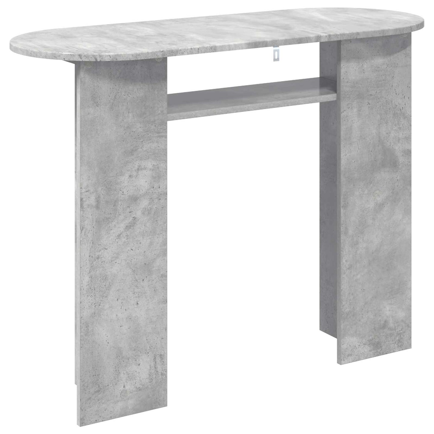 vidaXL Console Table Concrete Grey 100 x 39.5 x 75 cm Engineered Wood