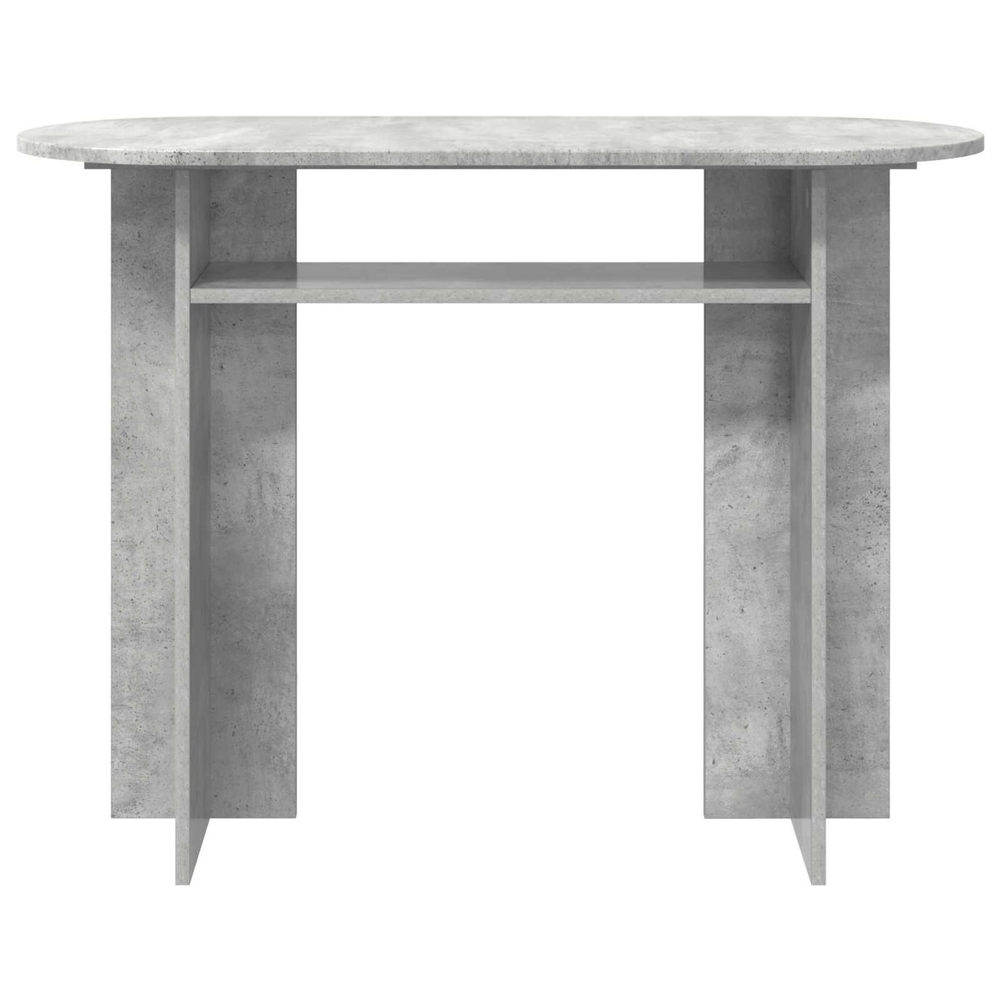 vidaXL Console Table Concrete Grey 100 x 39.5 x 75 cm Engineered Wood
