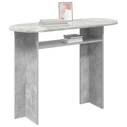 vidaXL Console Table Concrete Grey 100 x 39.5 x 75 cm Engineered Wood