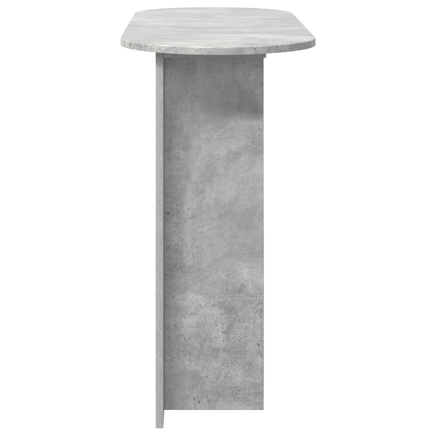 vidaXL Console Table Concrete Grey 100 x 39.5 x 75 cm Engineered Wood