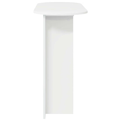 vidaXL Console Table High Gloss White 100 x 39.5 x 75 cm