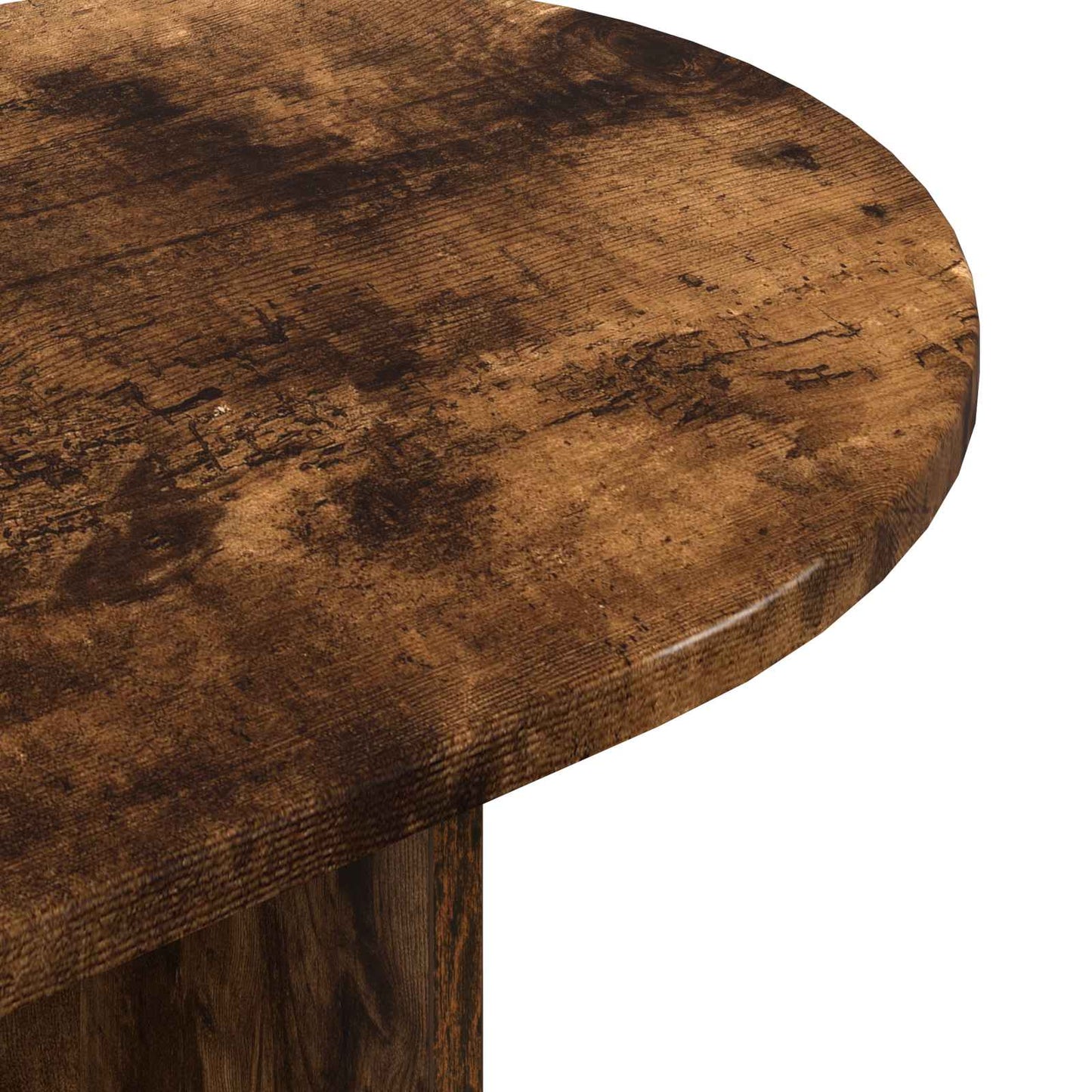 vidaXL Console Table Smoked Oak 100 x 39.5 x 75 cm Engineered Wood