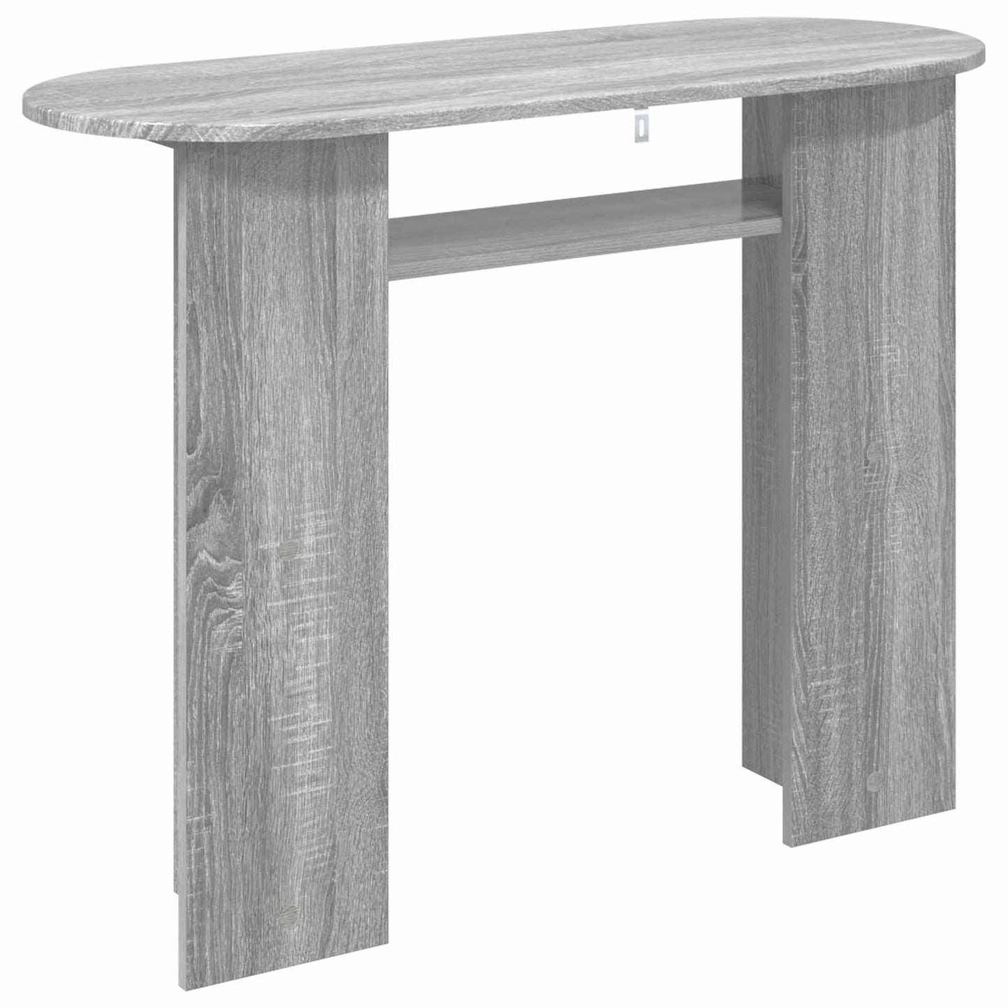 vidaXL Console Table Grey Sonoma 100 x 39.5 x 75 cm Engineered Wood