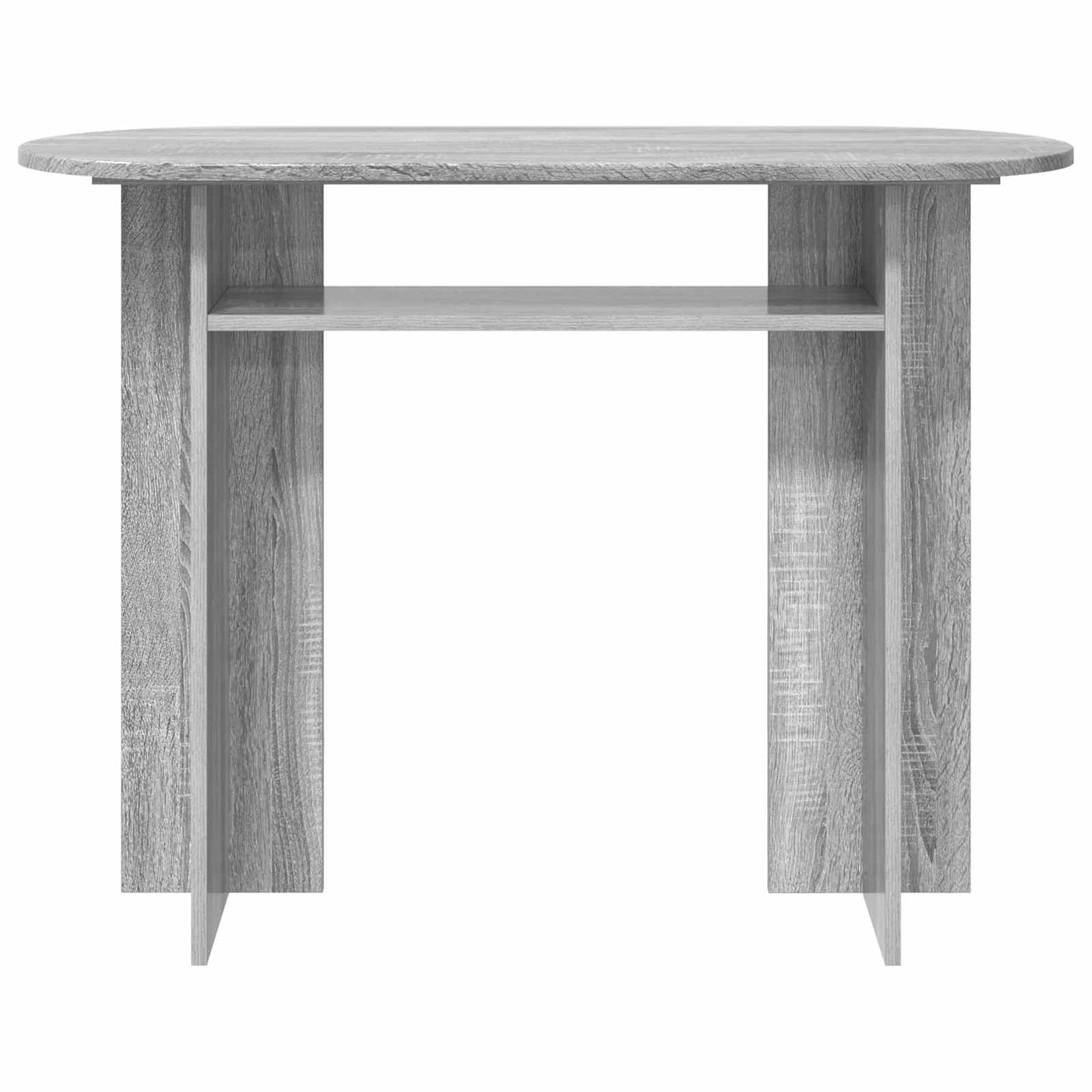 vidaXL Console Table Grey Sonoma 100 x 39.5 x 75 cm Engineered Wood
