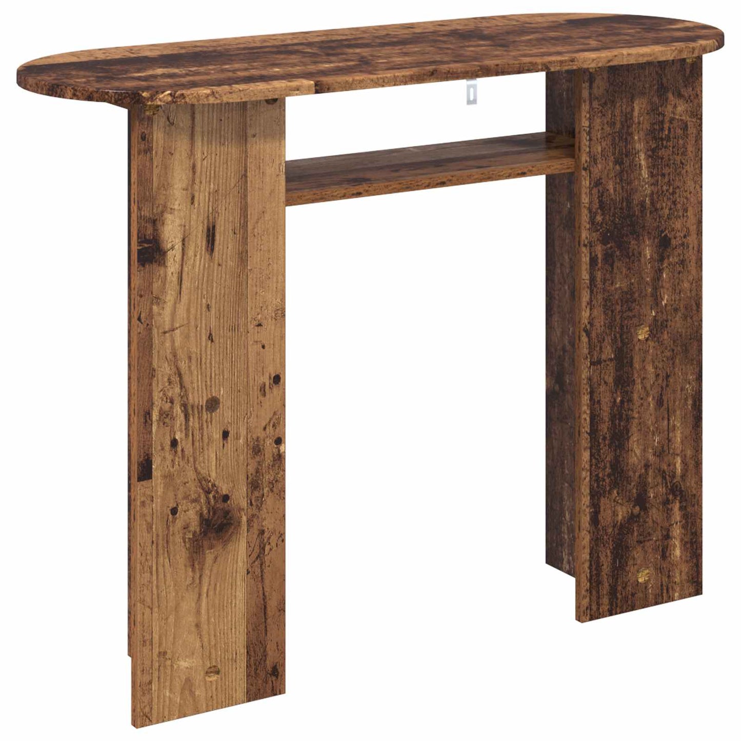 vidaXL Console Table Old Wood 100 x 39.5 x 75 cm Engineered Wood