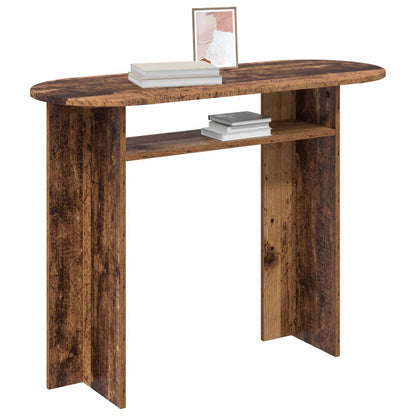 vidaXL Console Table Old Wood 100 x 39.5 x 75 cm Engineered Wood