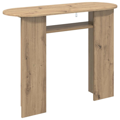 vidaXL Console Table Artisan Oak 100 x 39.5 x 75 cm Engineered Wood