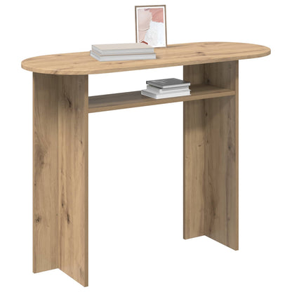 vidaXL Console Table Artisan Oak 100 x 39.5 x 75 cm Engineered Wood