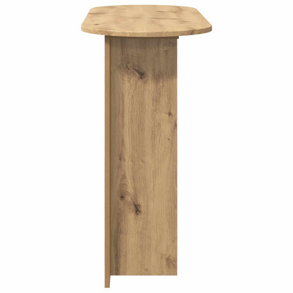 vidaXL Console Table Artisan Oak 100 x 39.5 x 75 cm Engineered Wood