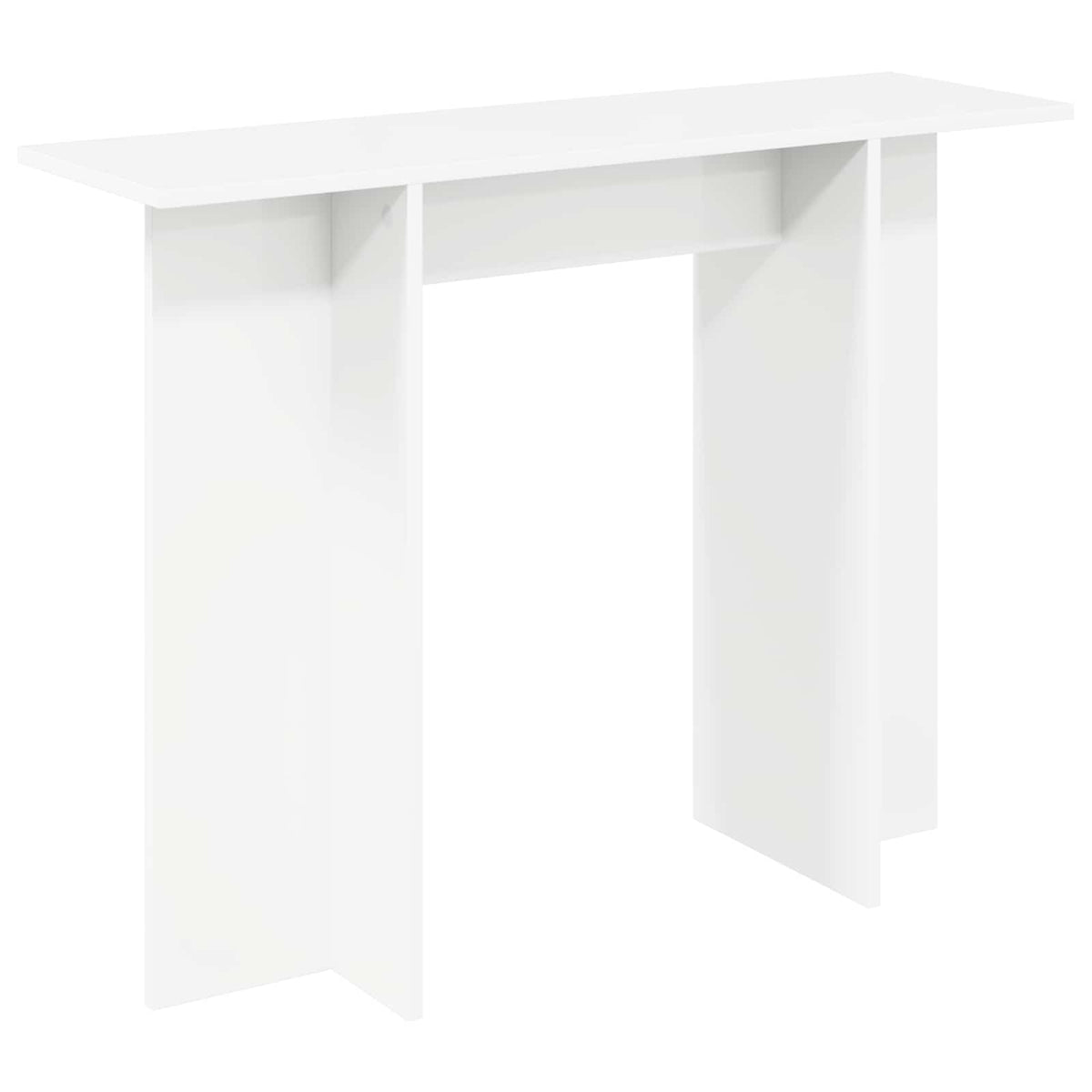 vidaXL Console Table White 100 x 30 x 75 cm Engineered Wood