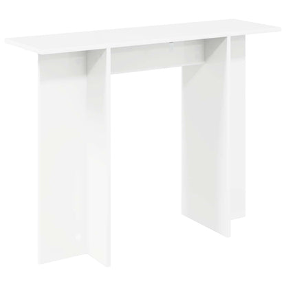 vidaXL Console Table White 100 x 30 x 75 cm Engineered Wood