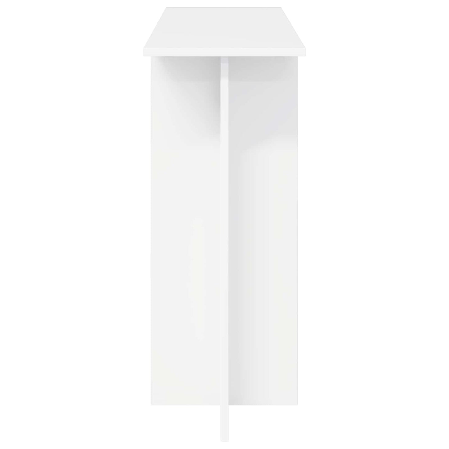 vidaXL Console Table White 100 x 30 x 75 cm Engineered Wood