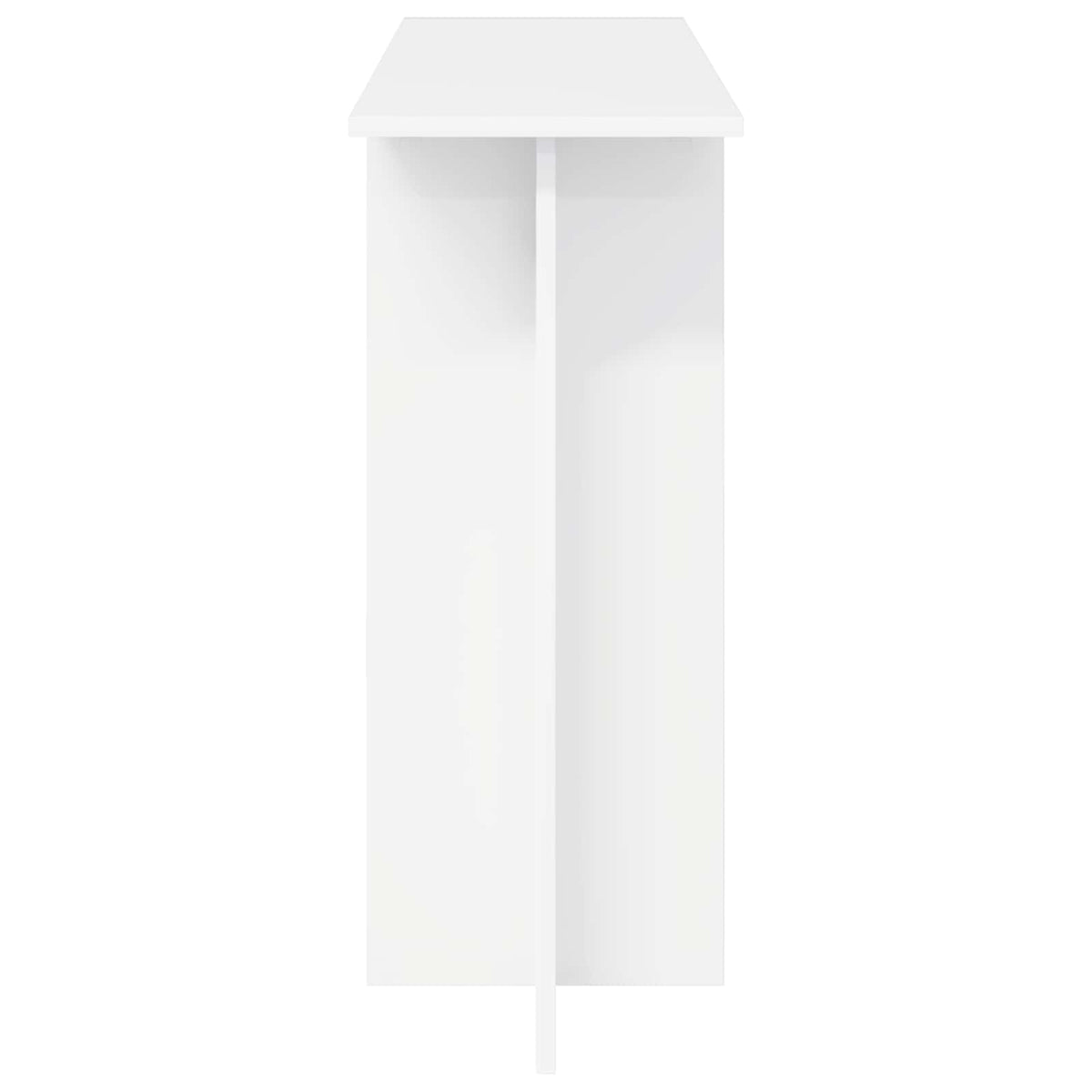 vidaXL Console Table White 100 x 30 x 75 cm Engineered Wood