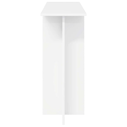 vidaXL Console Table White 100 x 30 x 75 cm Engineered Wood