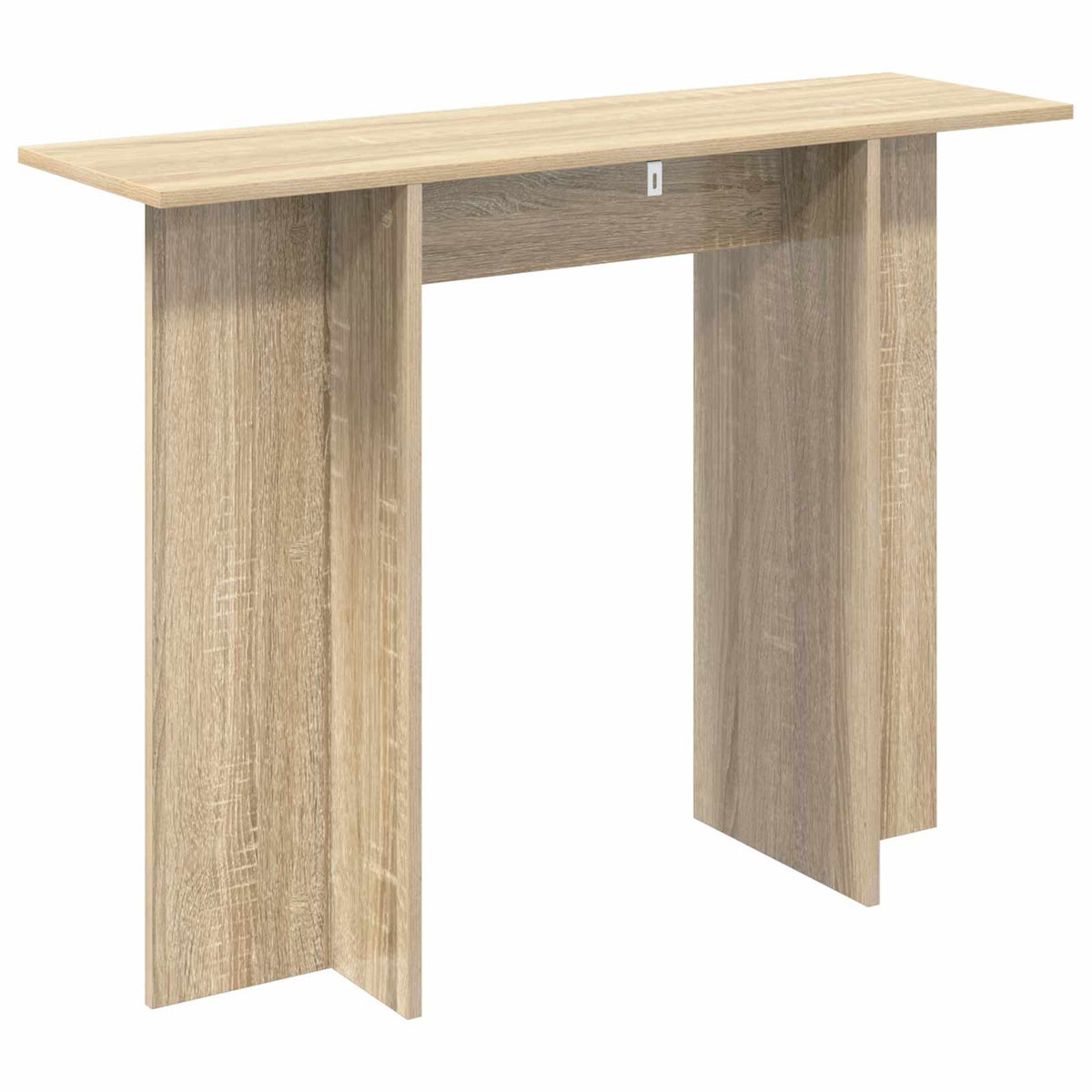 vidaXL Console Table Sonoma Oak 100 x 30 x 75 cm Engineered Wood