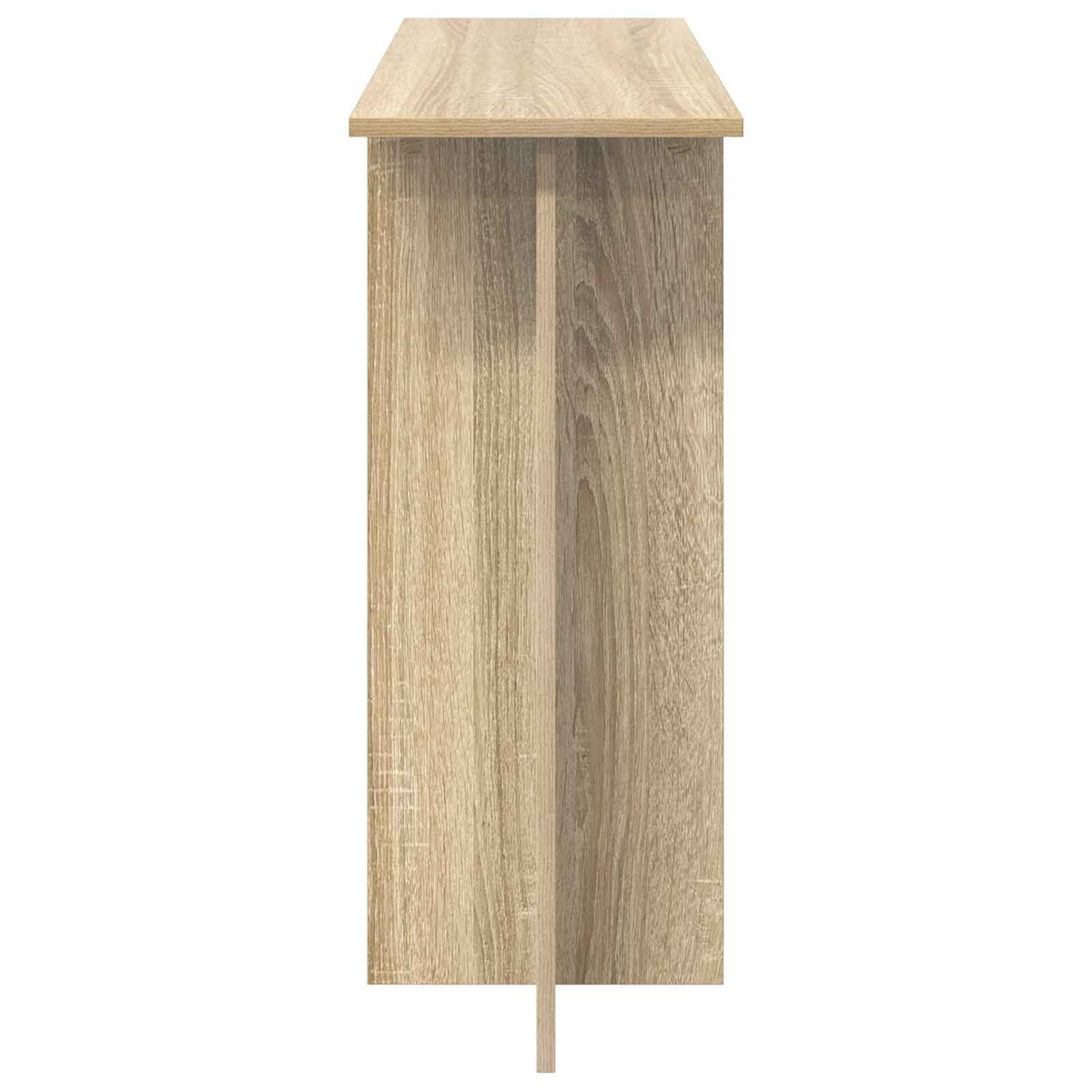 vidaXL Console Table Sonoma Oak 100 x 30 x 75 cm Engineered Wood