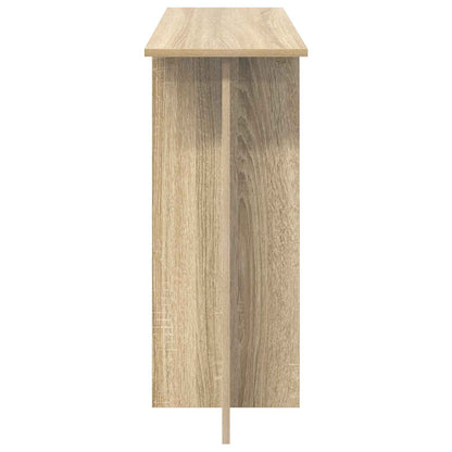 vidaXL Console Table Sonoma Oak 100 x 30 x 75 cm Engineered Wood