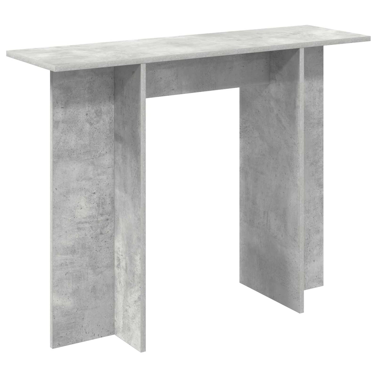 vidaXL Console Table Concrete Grey 100 x 30 x 75 cm Engineered Wood