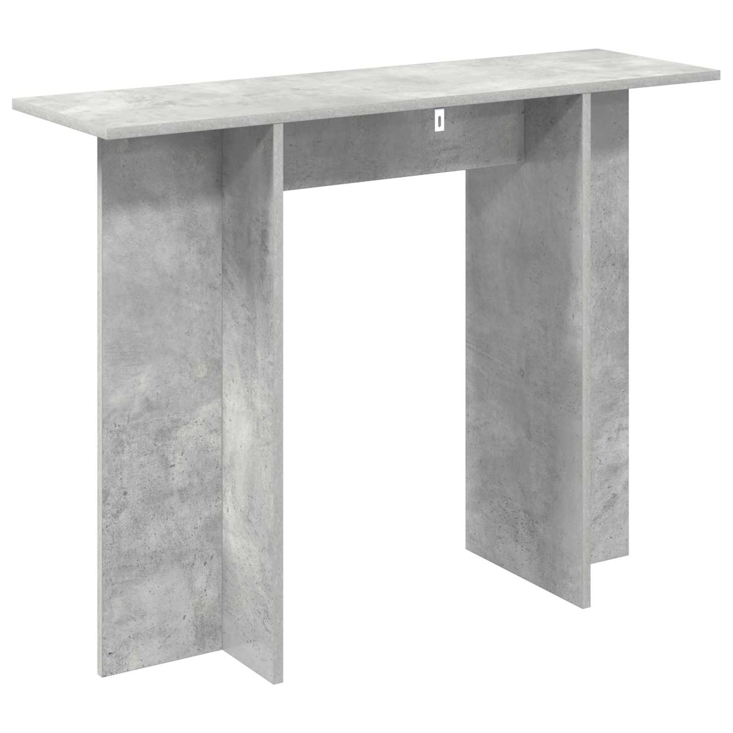 vidaXL Console Table Concrete Grey 100 x 30 x 75 cm Engineered Wood